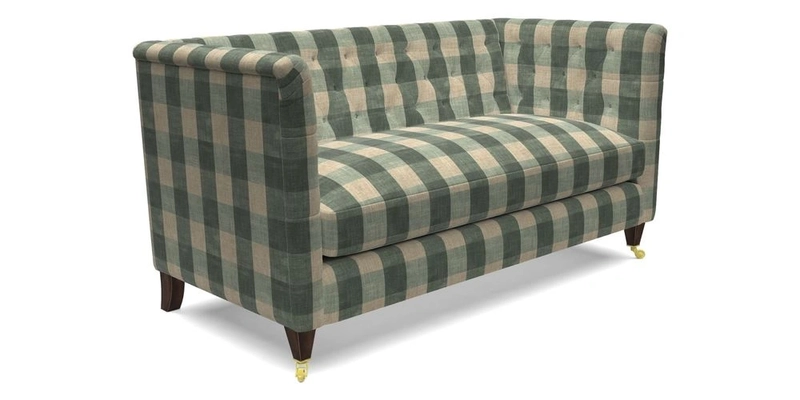 Holt Sofa in Cloth 22 Grand Teton Jade Seat in Cloth 22 Cedar Breaks Jade