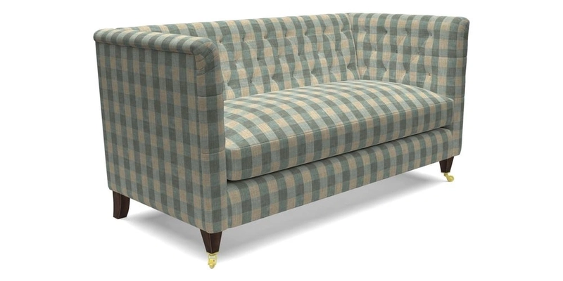 Holt Sofa in Cloth 22 Grand Teton Jade Seat in Cloth 22 Cedar Breaks Jade