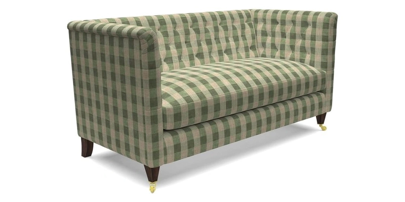 Holt Sofa in Cloth 22 Grand Teton Jade Seat in Cloth 22 Cedar Breaks Jade