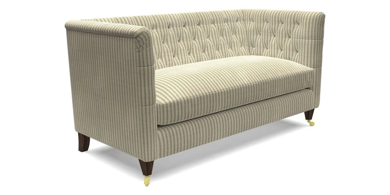 Holt Sofa in Cloth 22 Grand Teton Jade Seat in Cloth 22 Cedar Breaks Jade