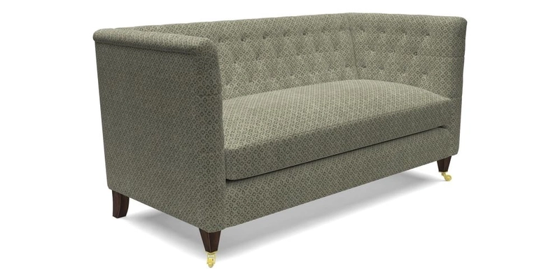 Holt Sofa in Cloth 22 Grand Teton Jade Seat in Cloth 22 Cedar Breaks Jade