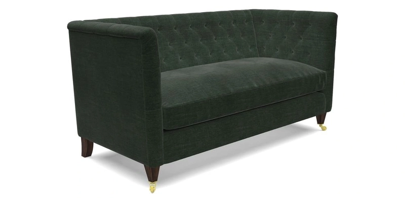Holt Sofa in Cloth 22 Grand Teton Jade Seat in Cloth 22 Cedar Breaks Jade