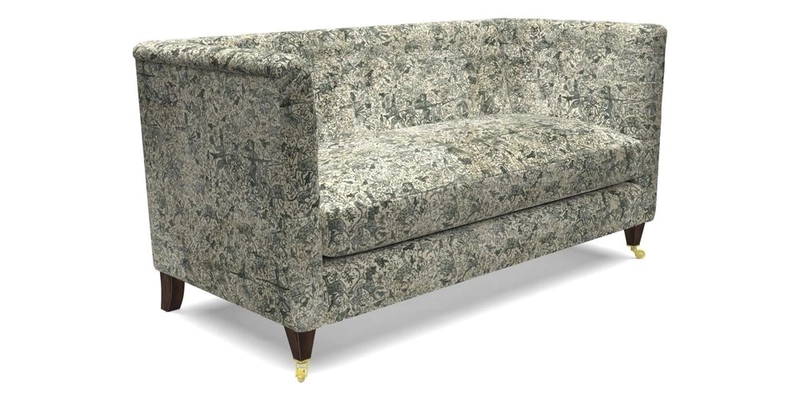 Holt Sofa in Cloth 22 Grand Teton Jade Seat in Cloth 22 Cedar Breaks Jade