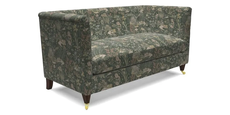 Holt Sofa in Cloth 22 Grand Teton Jade Seat in Cloth 22 Cedar Breaks Jade