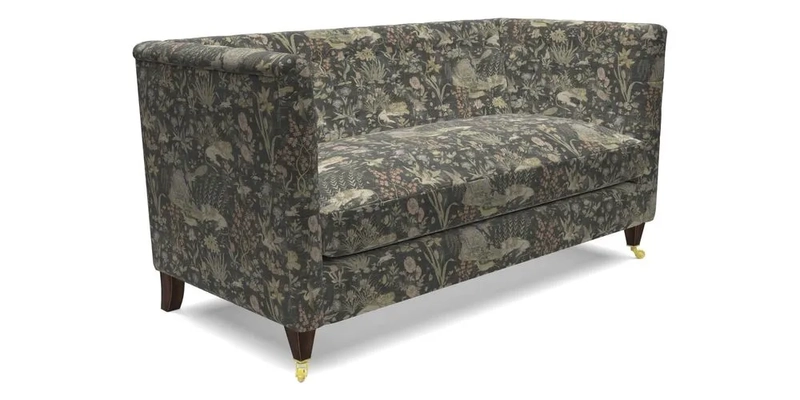 Holt Sofa in Cloth 22 Grand Teton Jade Seat in Cloth 22 Cedar Breaks Jade