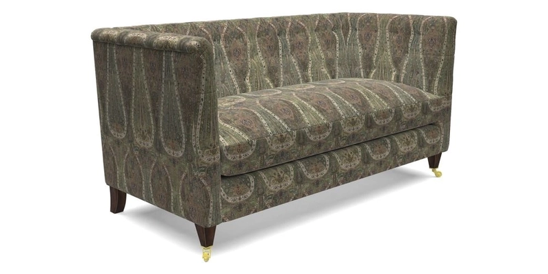 Holt Sofa in Cloth 22 Grand Teton Jade Seat in Cloth 22 Cedar Breaks Jade