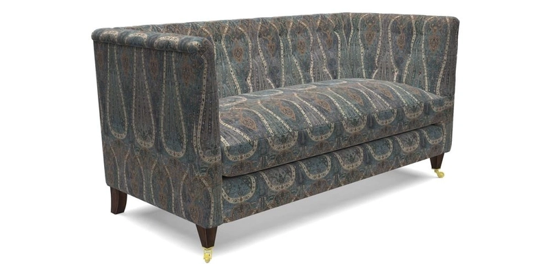 Holt Sofa in Cloth 22 Grand Teton Jade Seat in Cloth 22 Cedar Breaks Jade
