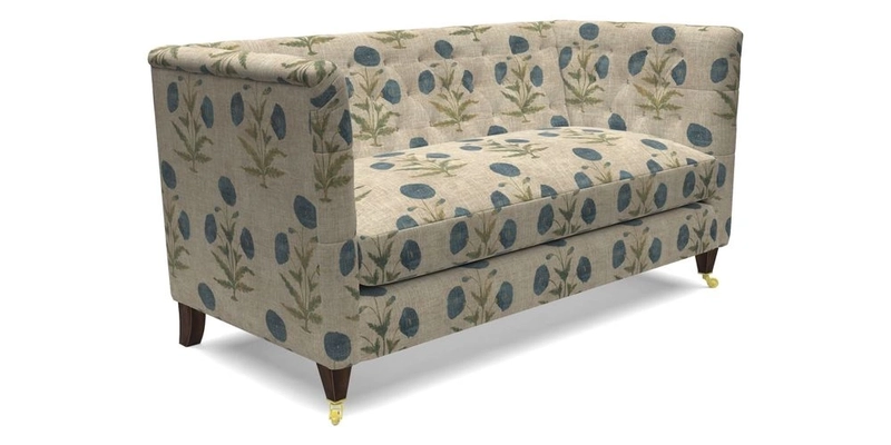 Holt Sofa in Cloth 22 Grand Teton Jade Seat in Cloth 22 Cedar Breaks Jade