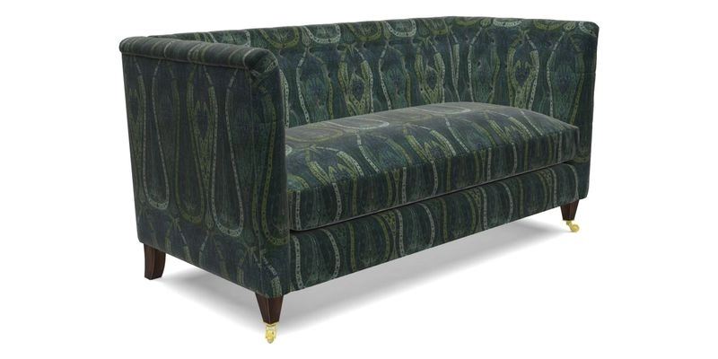 Holt Sofa in Cloth 22 Grand Teton Jade Seat in Cloth 22 Cedar Breaks Jade