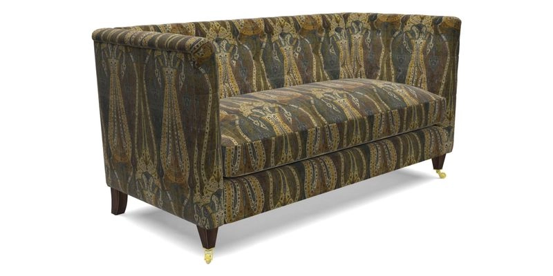 Holt Sofa in Cloth 22 Grand Teton Jade Seat in Cloth 22 Cedar Breaks Jade