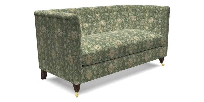 Holt Sofa in Cloth 22 Grand Teton Jade Seat in Cloth 22 Cedar Breaks Jade