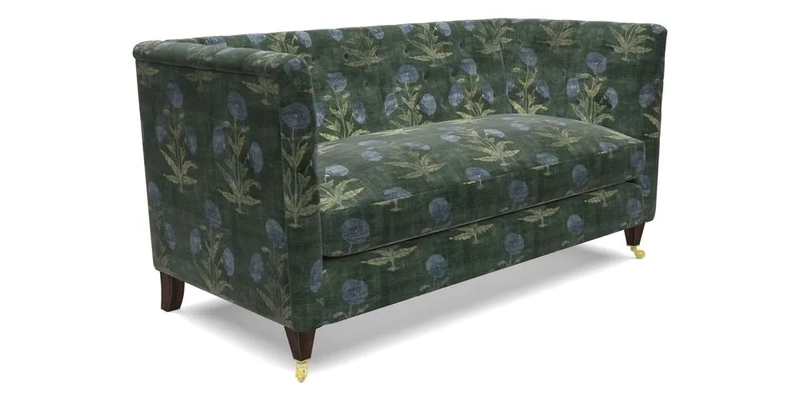 Holt Sofa in Cloth 22 Grand Teton Jade Seat in Cloth 22 Cedar Breaks Jade