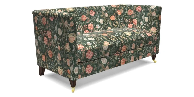 Holt Sofa in Cloth 22 Grand Teton Jade Seat in Cloth 22 Cedar Breaks Jade