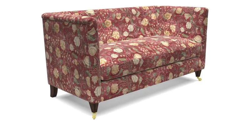 Holt Sofa in Cloth 22 Grand Teton Jade Seat in Cloth 22 Cedar Breaks Jade