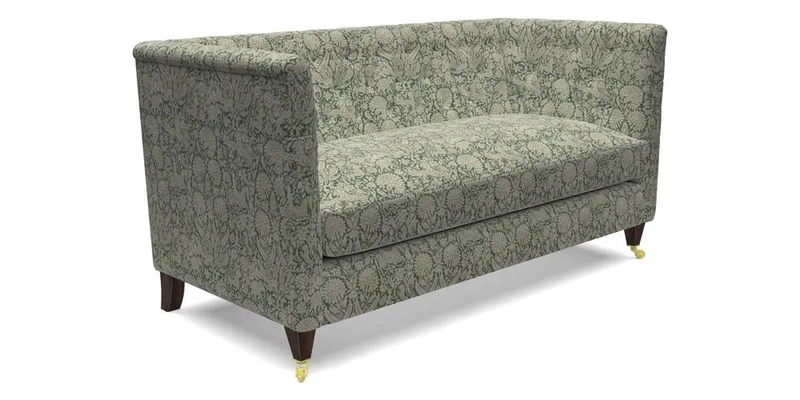 Holt Sofa in Cloth 22 Grand Teton Jade Seat in Cloth 22 Cedar Breaks Jade