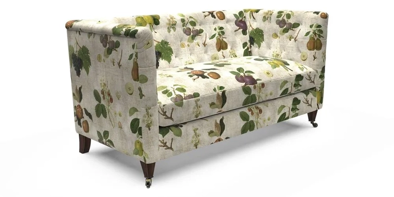 Holt Sofa in Cloth 22 Grand Teton Jade Seat in Cloth 22 Cedar Breaks Jade