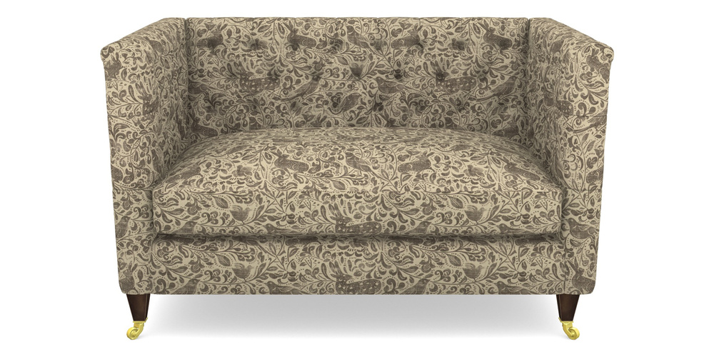 Product photograph of Holt 2 Seater Sofa In V A Drawn From Nature - Bird And Rabbit - Brown from Sofas and Stuff Limited