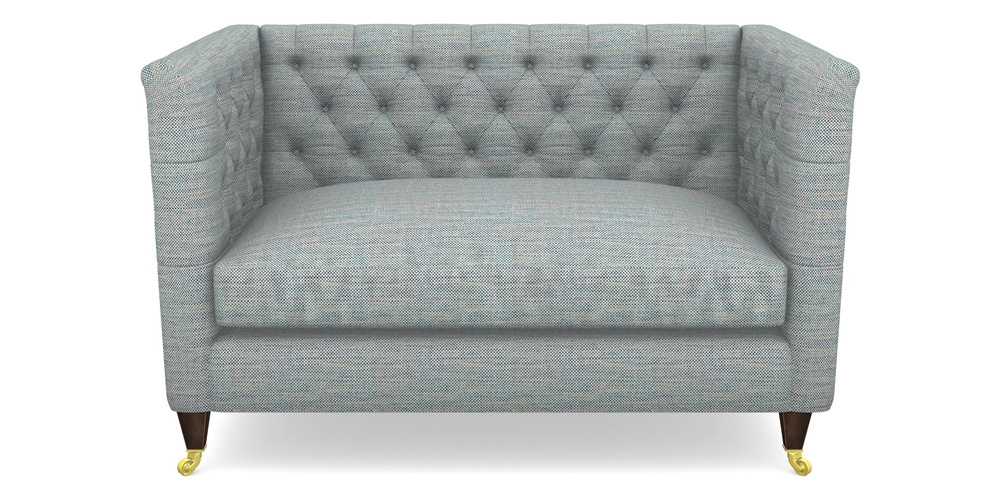 Product photograph of Holt 2 Seater Sofa In Basket Weave - Blue from Sofas and Stuff Limited