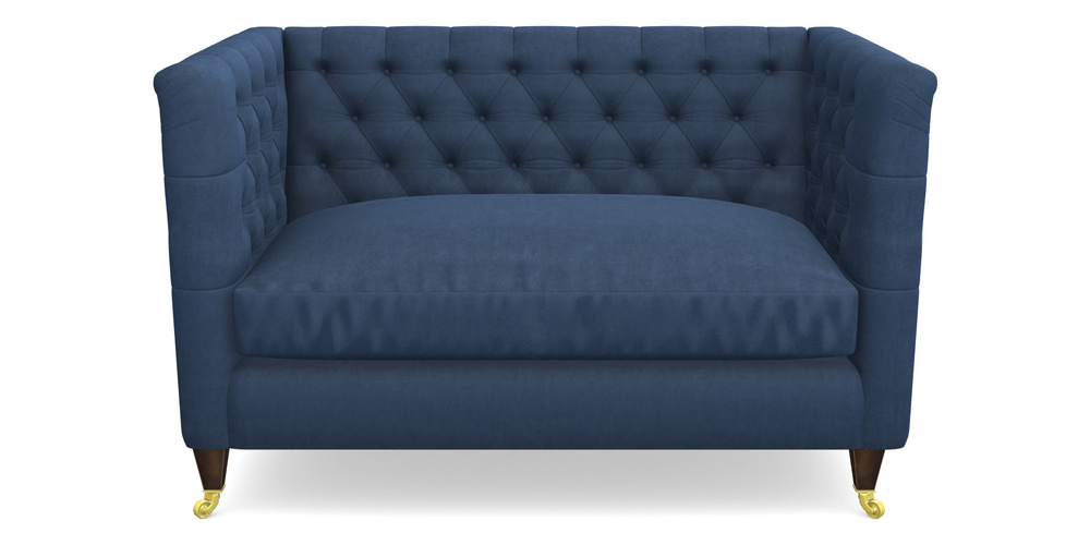 Product photograph of Holt 2 Seater Sofa In Clever Tough And Eco Velvet - Agean from Sofas and Stuff Limited