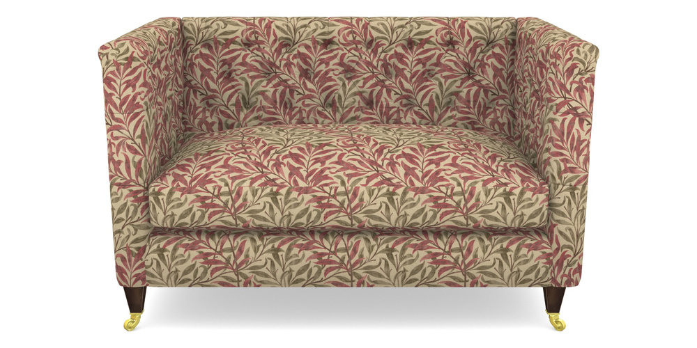 Product photograph of Holt 2 Seater Sofa In V A Drawn From Nature - Willow Bough Large - Red from Sofas and Stuff Limited