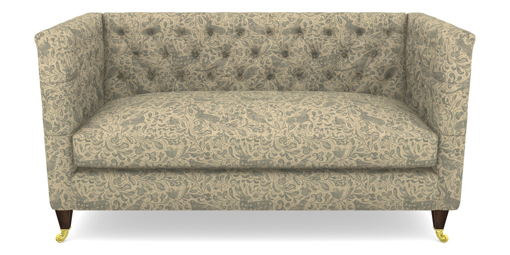 Product photograph of Holt 3 Seater Sofa In V A Drawn From Nature - Bird And Rabbit - Duck Egg from Sofas and Stuff Limited