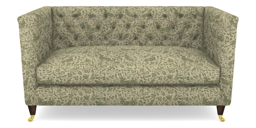 Product photograph of Holt 3 Seater Sofa In V A Drawn From Nature - Bird And Rabbit - Light Green from Sofas and Stuff Limited