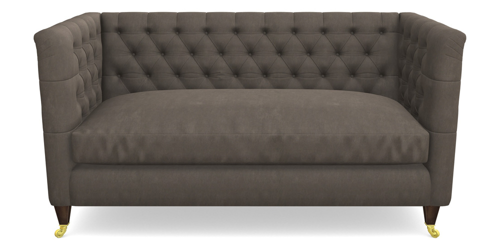 Product photograph of Holt 3 Seater Sofa In Clever Tough And Eco Velvet - Chrome from Sofas and Stuff Limited