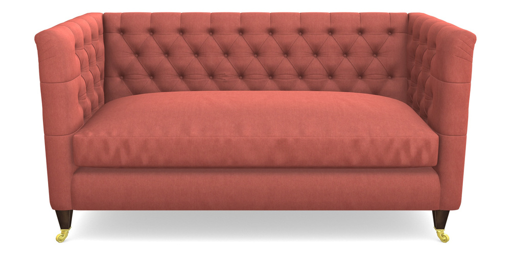 Product photograph of Holt 3 Seater Sofa In Clever Tough And Eco Velvet - Damson from Sofas and Stuff Limited