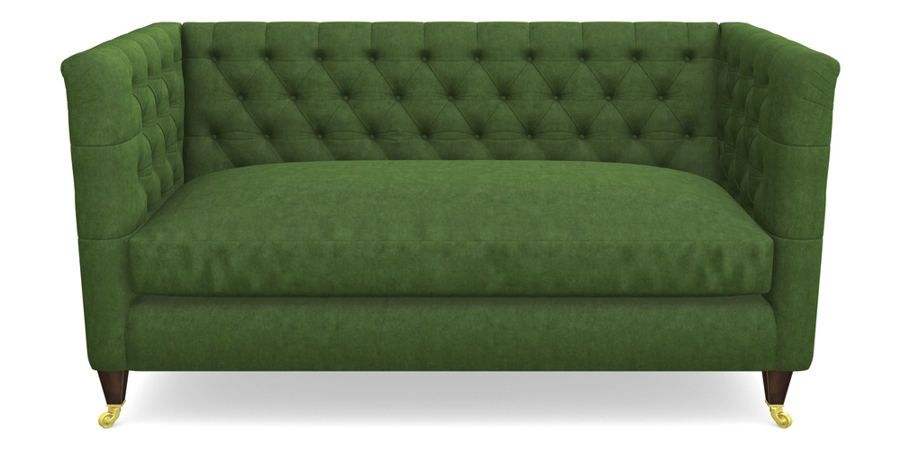 Product photograph of Holt 3 Seater Sofa In Clever Tough And Eco Velvet - Shamrock from Sofas and Stuff Limited