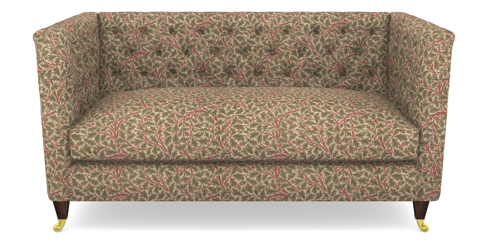 Product photograph of Holt 3 Seater Sofa In V A Drawn From Nature Collection - Oak Tree - Red from Sofas and Stuff Limited