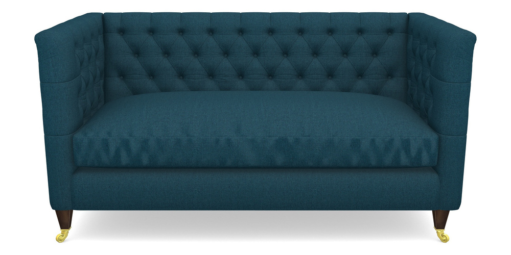 Product photograph of Holt 3 Seater Sofa In Plain Linen Cotton - Ink Pot from Sofas and Stuff Limited