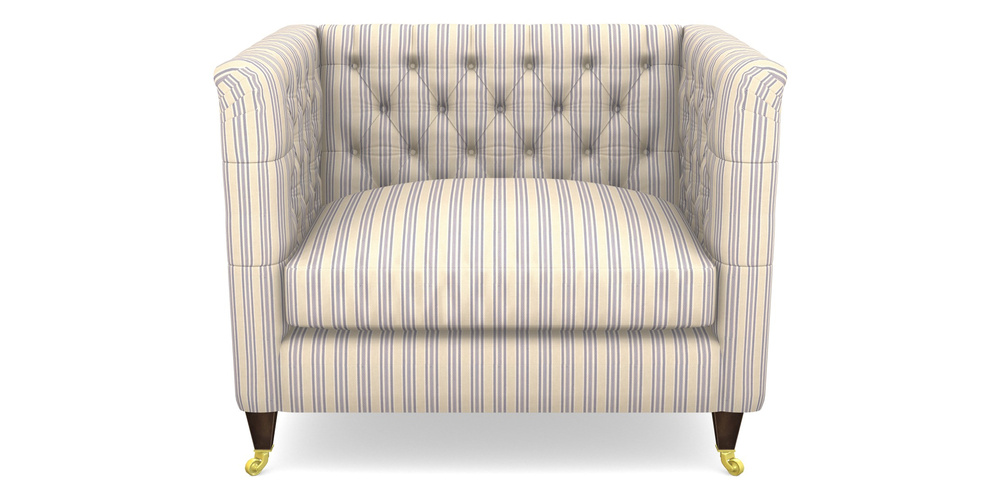 Product photograph of Holt Snuggler In Cloth 22 - Racing Stripes Ayr - Blueberry from Sofas and Stuff Limited