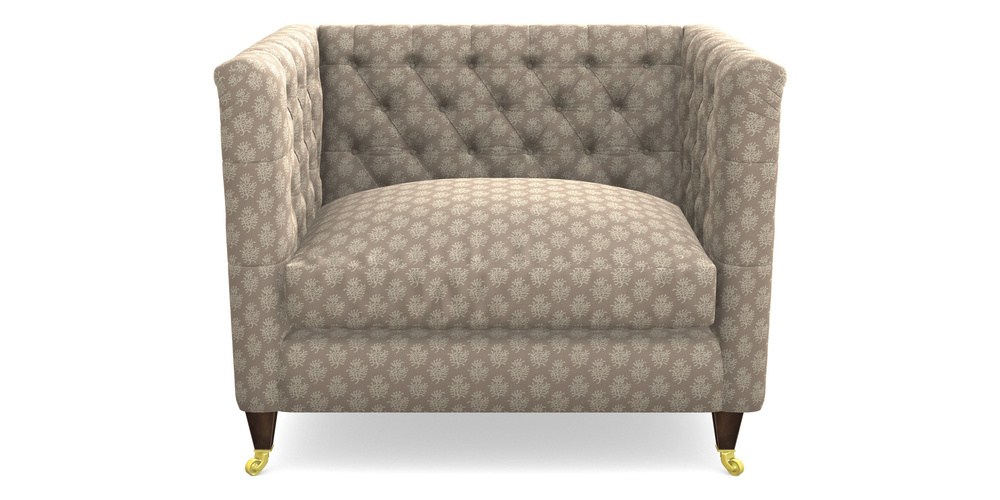 Product photograph of Holt Snuggler In Cloth 21 - Coral 1 - Beech from Sofas and Stuff Limited