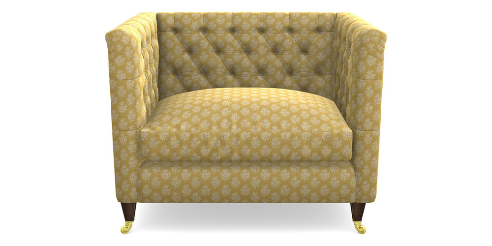 Product photograph of Holt Snuggler In Cloth 21 - Coral 1 - Canary from Sofas and Stuff Limited