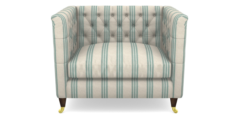 Product photograph of Holt Snuggler In Cloth 18 Stripe Bengal - Basil from Sofas and Stuff Limited