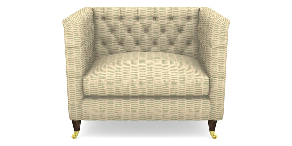 Product photograph of Holt Snuggler In Cloth 18 Daub - Fennel from Sofas and Stuff Limited