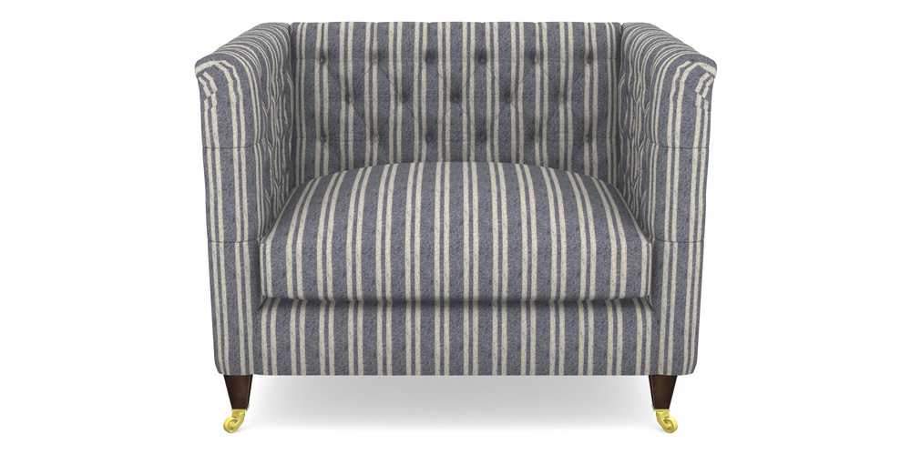 Product photograph of Holt Snuggler In Cloth 22 - Barcode - Deep Water from Sofas and Stuff Limited