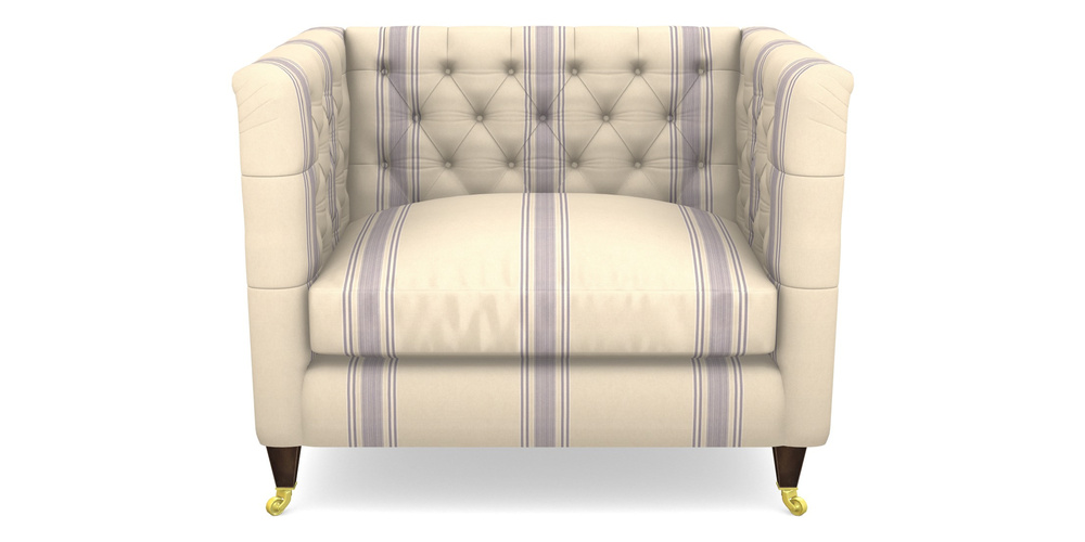 Product photograph of Holt Snuggler In Cloth 22 - Racing Stripes Cheltenham - Blueberry from Sofas and Stuff Limited