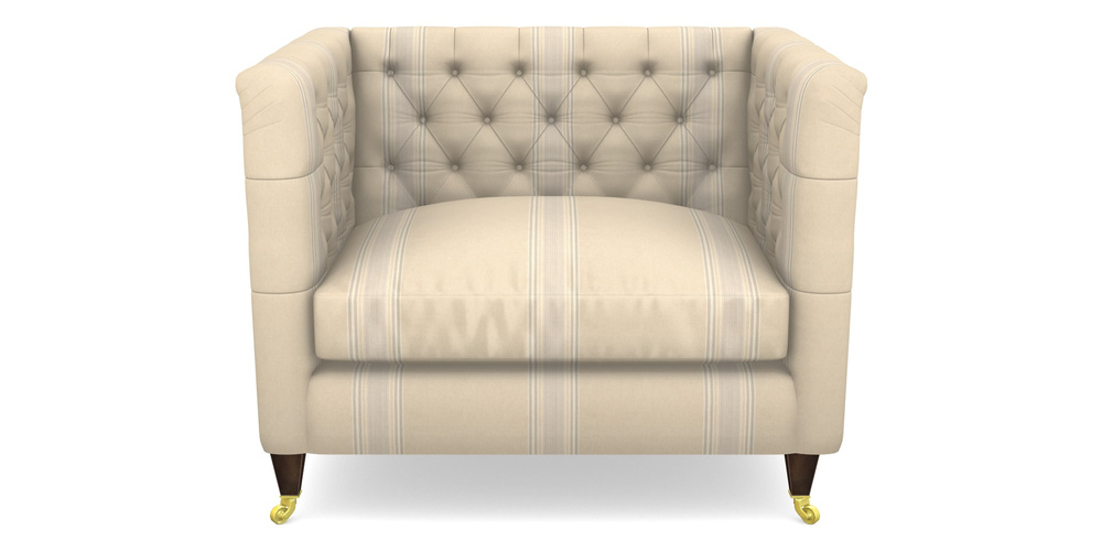 Product photograph of Holt Snuggler In Cloth 22 - Racing Stripes Cheltenham - Dove from Sofas and Stuff Limited