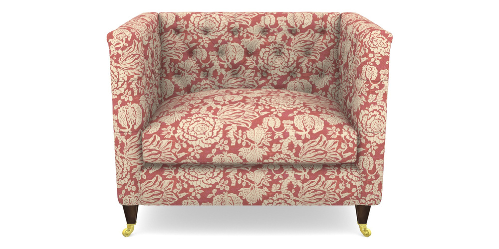 Product photograph of Holt Snuggler In V A Brompton Collection - Flowering Kale - Chilli from Sofas and Stuff Limited