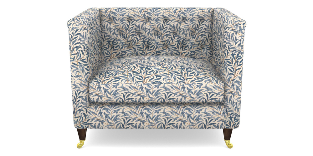 Product photograph of Holt Snuggler In William Morris Collection - Willow Boughs - Woad from Sofas and Stuff Limited