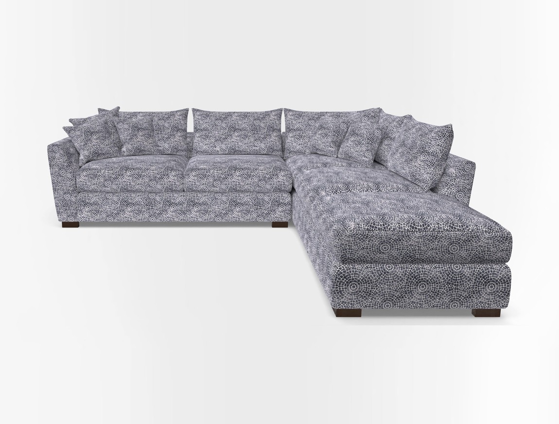 Combi Corner Unit And Footstool LHF