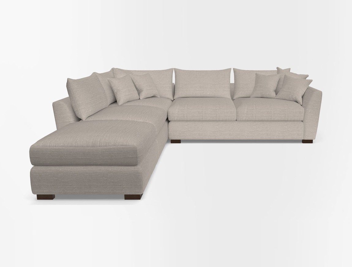 Combi Corner Unit And Footstool RHF