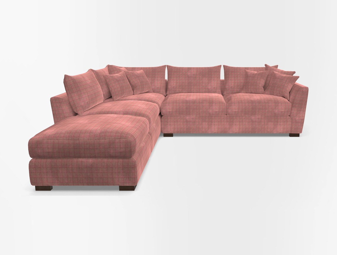 Combi Corner Unit And Footstool RHF