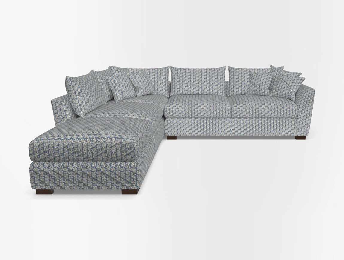 Combi Corner Unit And Footstool RHF