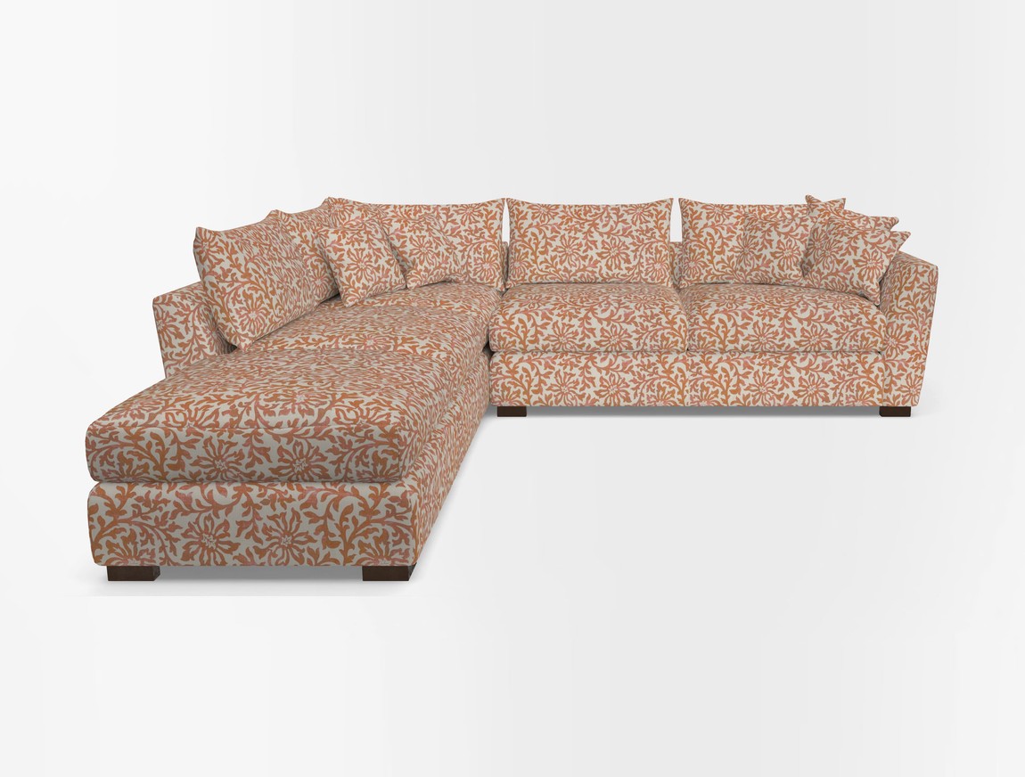 Combi Corner Unit And Footstool RHF
