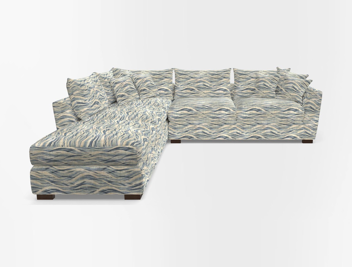 Combi Corner Unit And Footstool RHF