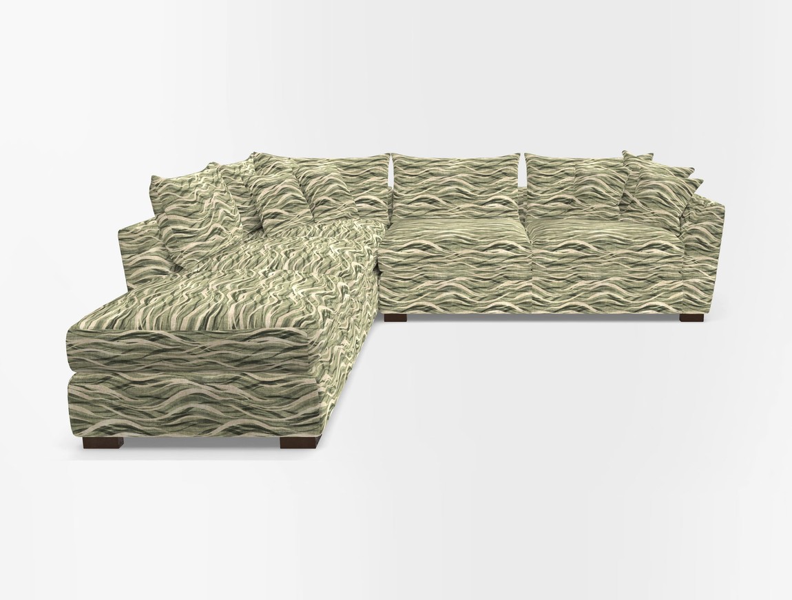 Combi Corner Unit And Footstool RHF
