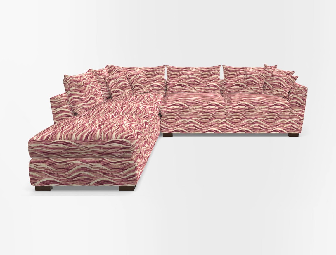 Combi Corner Unit And Footstool RHF