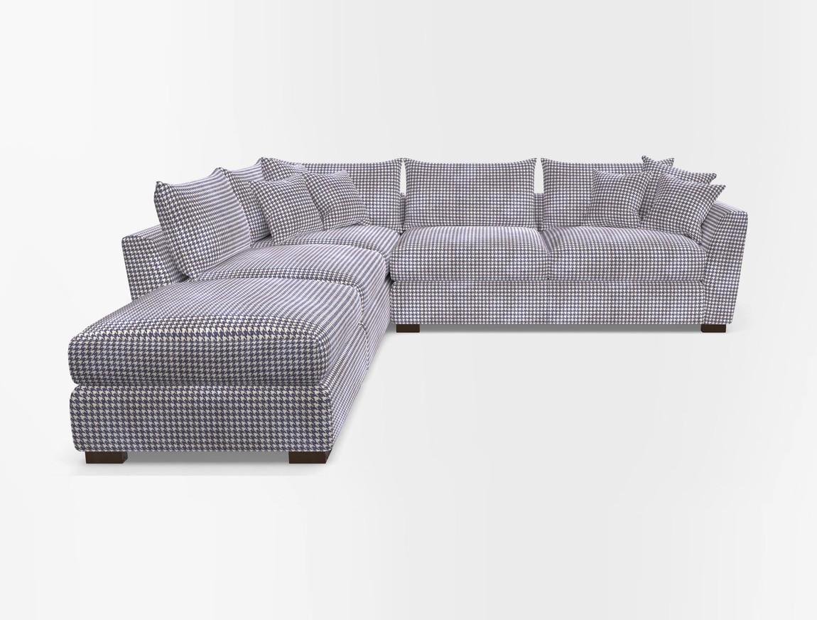Combi Corner Unit And Footstool RHF